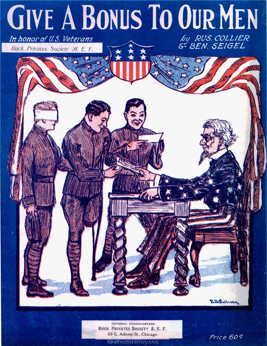 On this day in 1924 – The Soldier’s Bonus Bill is passed by the House ...
