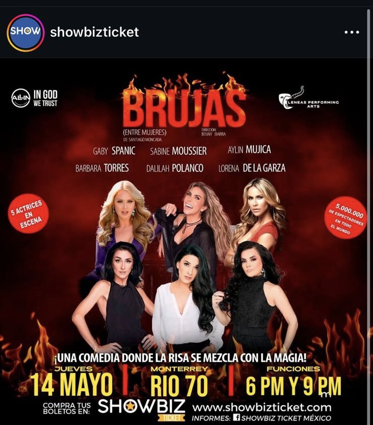imnotd4rling's tweet photo. 🚨🚨🚨🚨

Recuerden que Dalílah NO formará parte de la gira de Brujas durante esta temporada debido a su agenda de trabajo.

A pesar de su aparición en los posters, no participará en las funciones anunciadas. https://t.co/cJeEQLvA0q