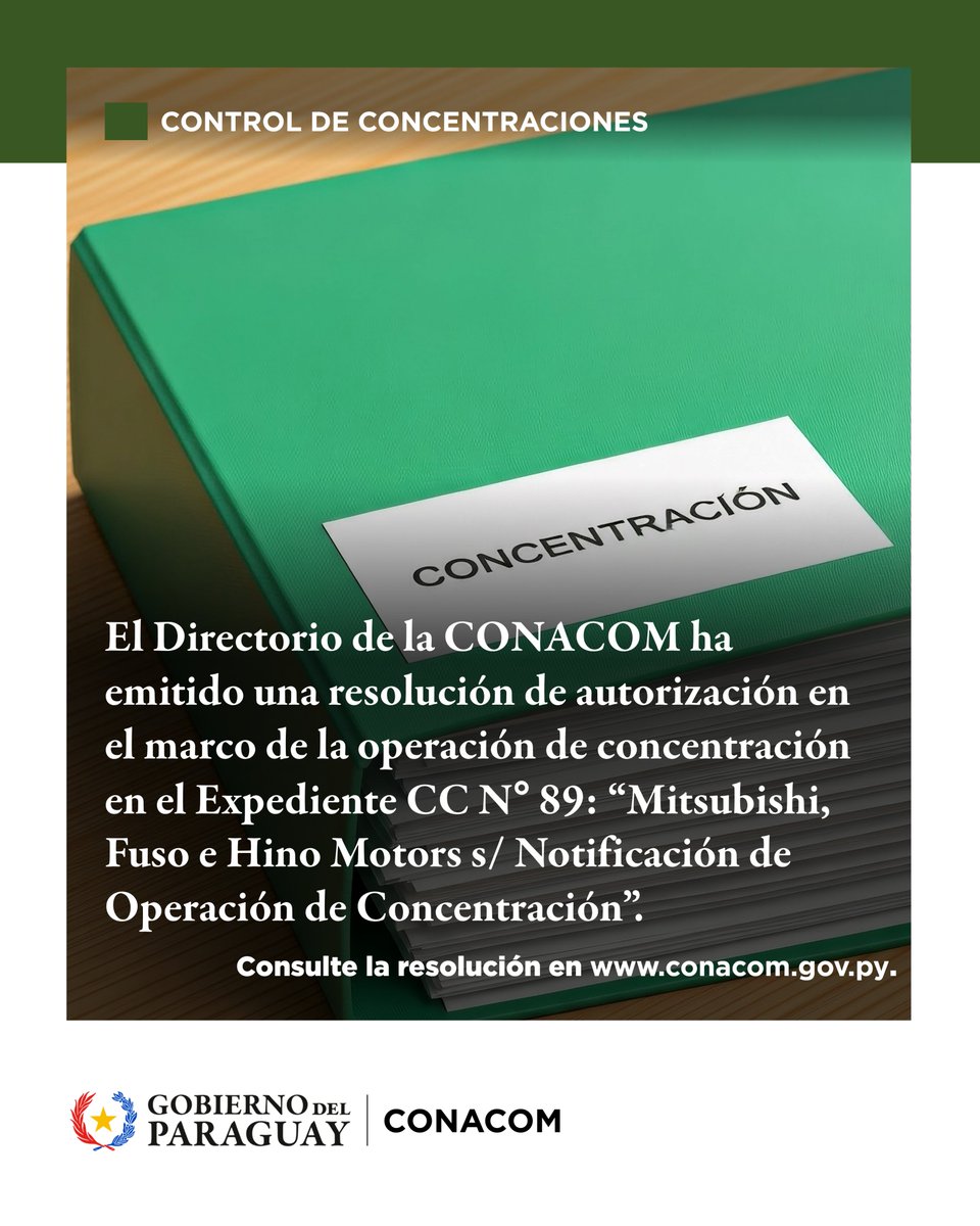 CONACOM Paraguay tweet media
