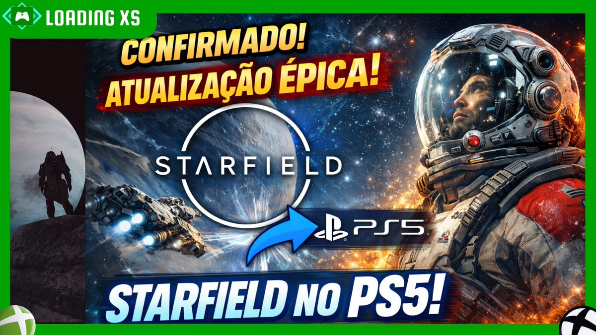 loadingxs's tweet photo. STARFIELD TEM GRANDE ATUALIZAÇÃO E IDA PARA O PS5 CONFIRMADO E COM NOVID... https://t.co/BWVh5yo7yp via @YouTube https://t.co/pvlThSFenR
