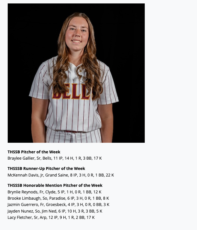 TxHSSoftball tweet media