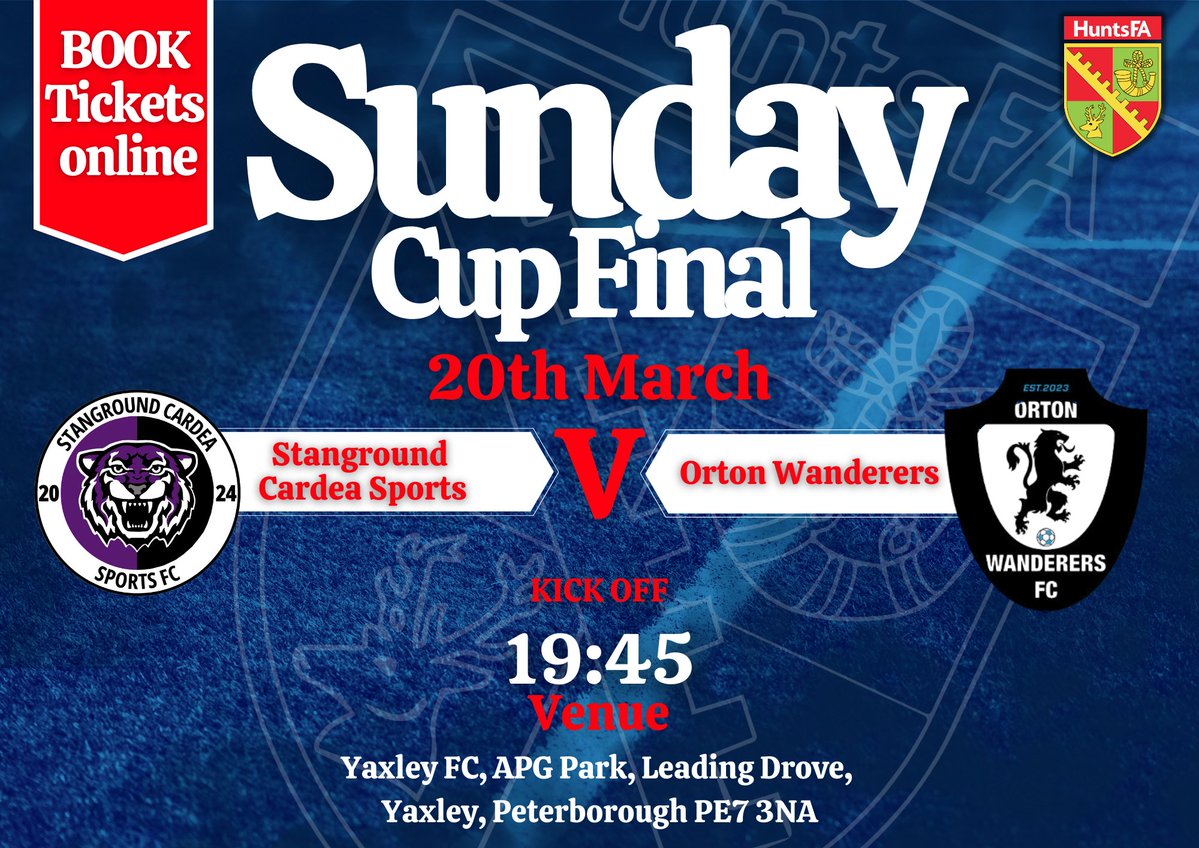 Huntingdonshire FA tweet media