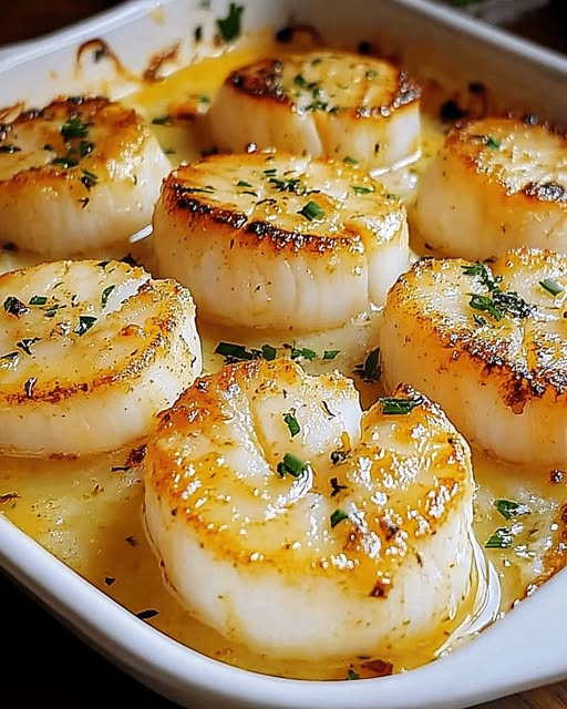 Garlic Butter Baked Scallops
So delicious! 😋 💥