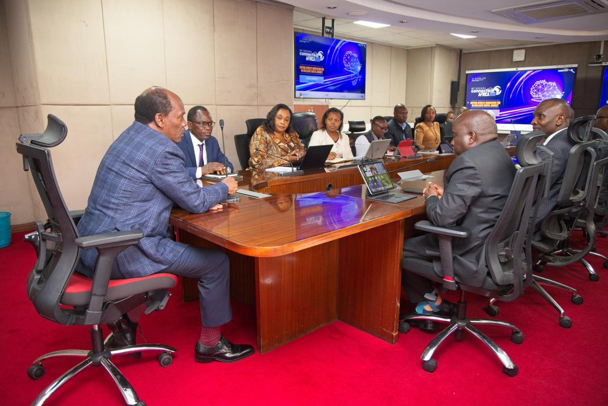 Ministry of Info, Comms & The Digital Economy KE tweet media