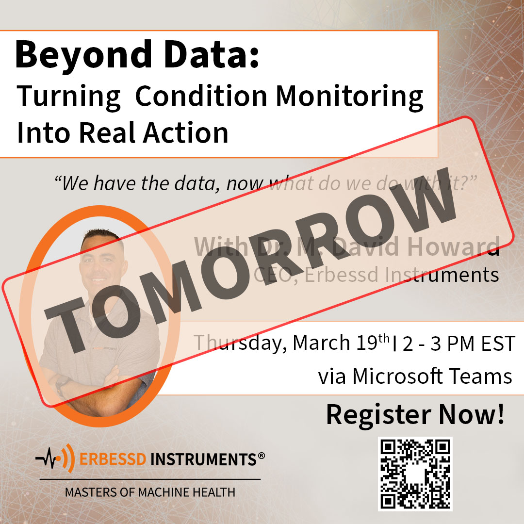 ErbessdRel's tweet photo. 🚨 Happening Tomorrow 🚨

Too many alarms. Not enough answers.

Learn how to turn condition monitoring data into clear, confident maintenance decisions.

👉 Register before it’s too late. https://t.co/2vaVIngad3