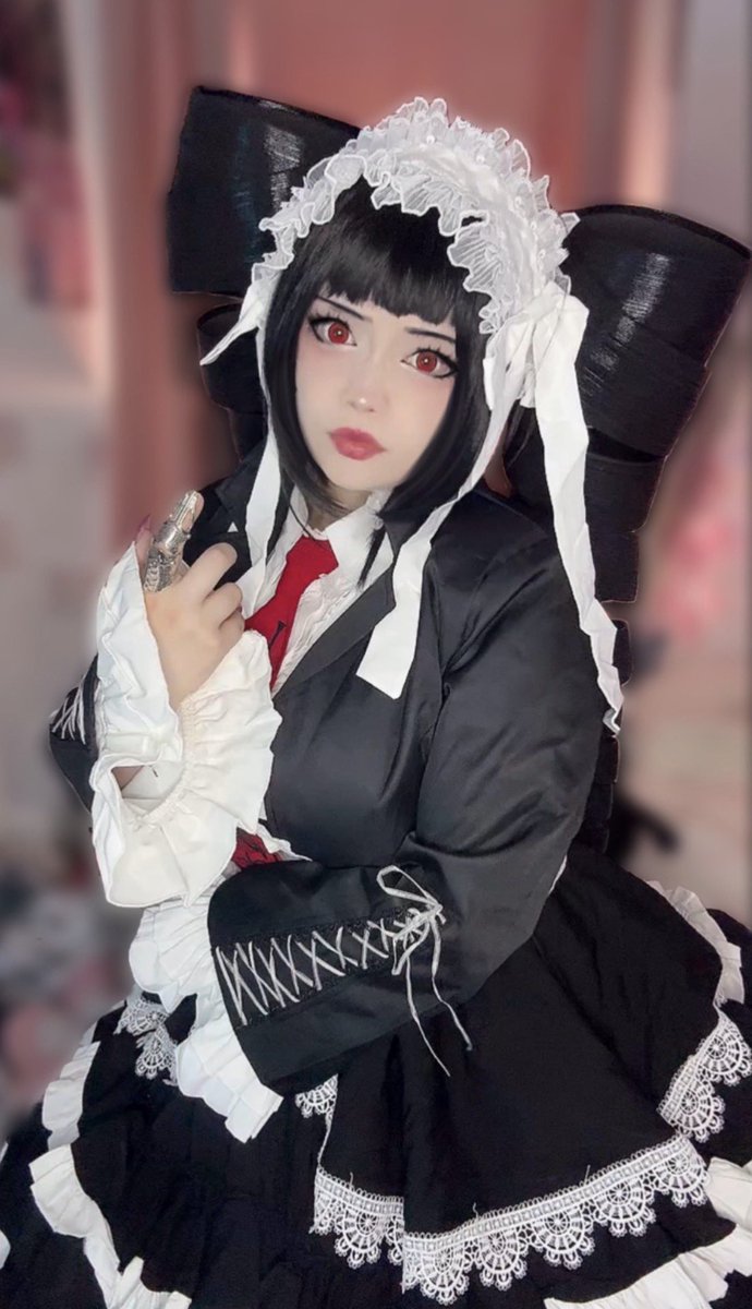 MilkieNyan's tweet photo. Celestia Ludenberg~ 🃏♥️

#Danganronpa #Cosplay https://t.co/XP4bfe27Xb