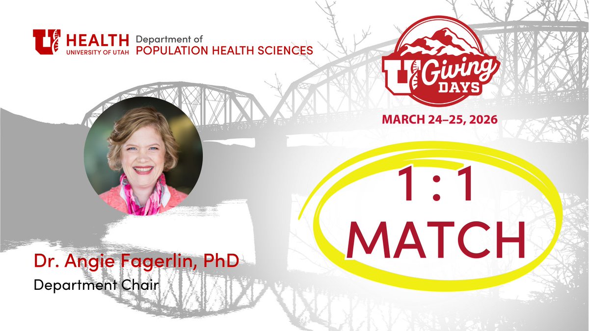 U of U PHS tweet media