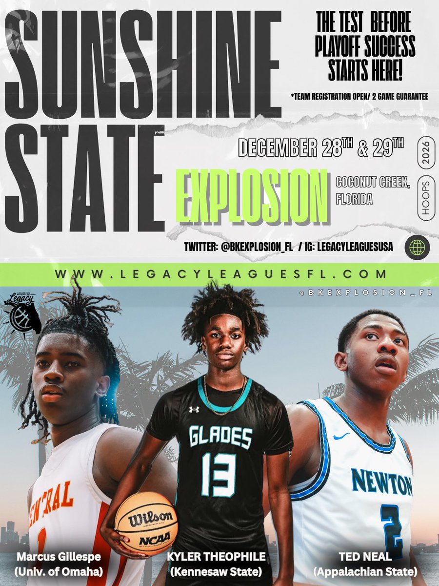 The Legacy Sunshine State Basketball Explosion tweet media