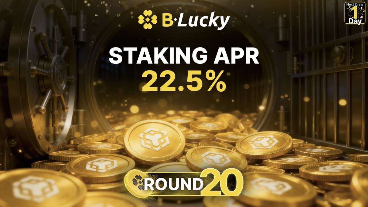 BLuckygg's tweet photo. $LUCKY: Where DeFi x Lottery meet. 🚀

💎 Hodl $LUCKY
📈 Get 22.5% APR
💰 Enjoy $BNB yield

Check your dashboard: https://t.co/NTe6bY17mU https://t.co/4tN2gQVHEj