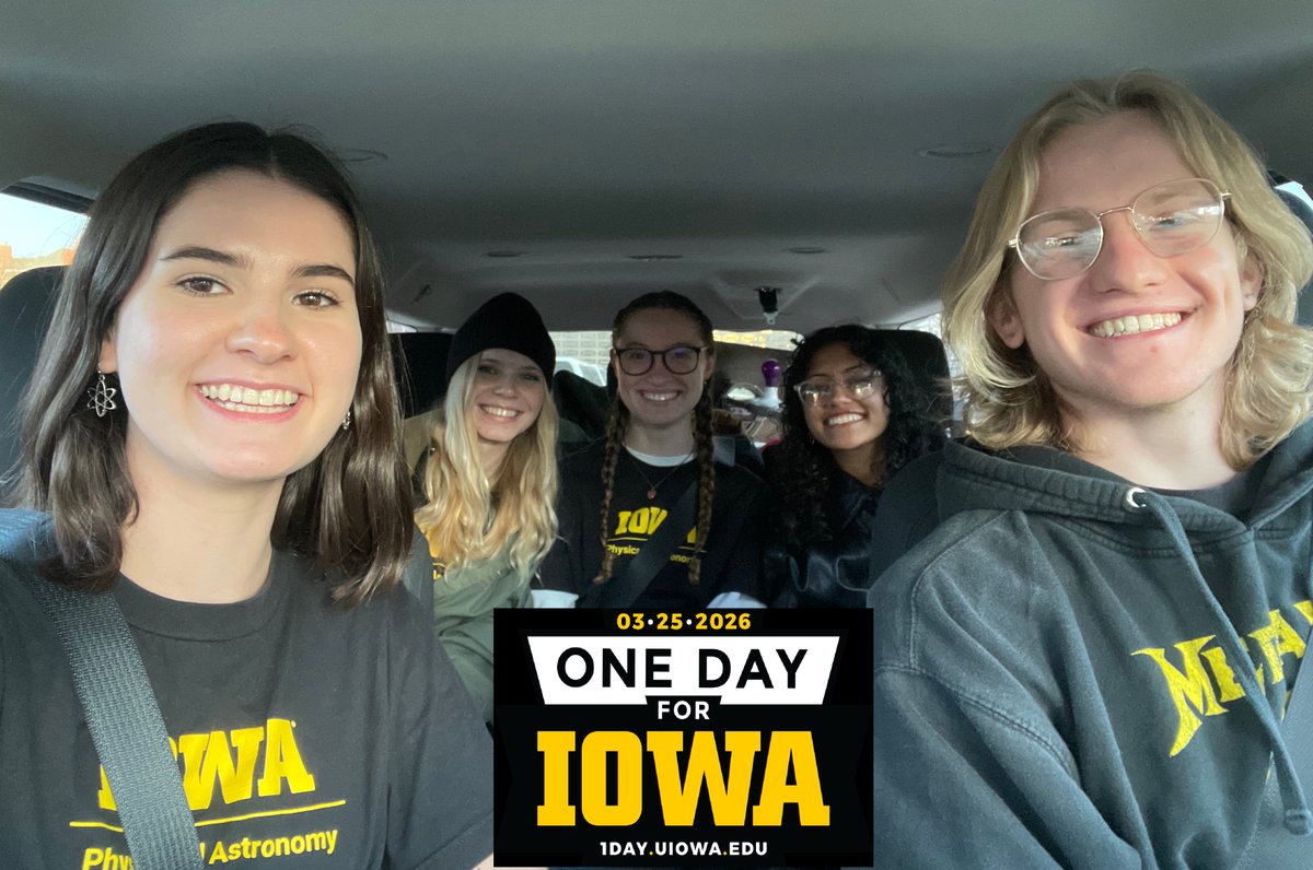 University of Iowa Physics & Astronomy tweet media