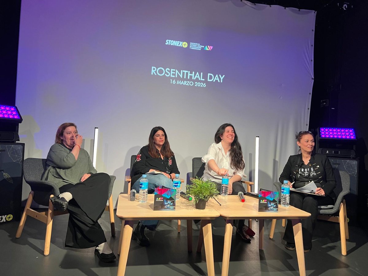 Aai_Adadi's tweet photo. Así fue Rosenthal Day ✨

Una jornada pensada para profesionales que quieren entender la luz desde dentro. Un espacio de encuentro, reflexión y aprendizaje en torno a la creación, la técnica y las nuevas formas de pensar la iluminación y la videoescena. https://t.co/k6yQBzZpUt