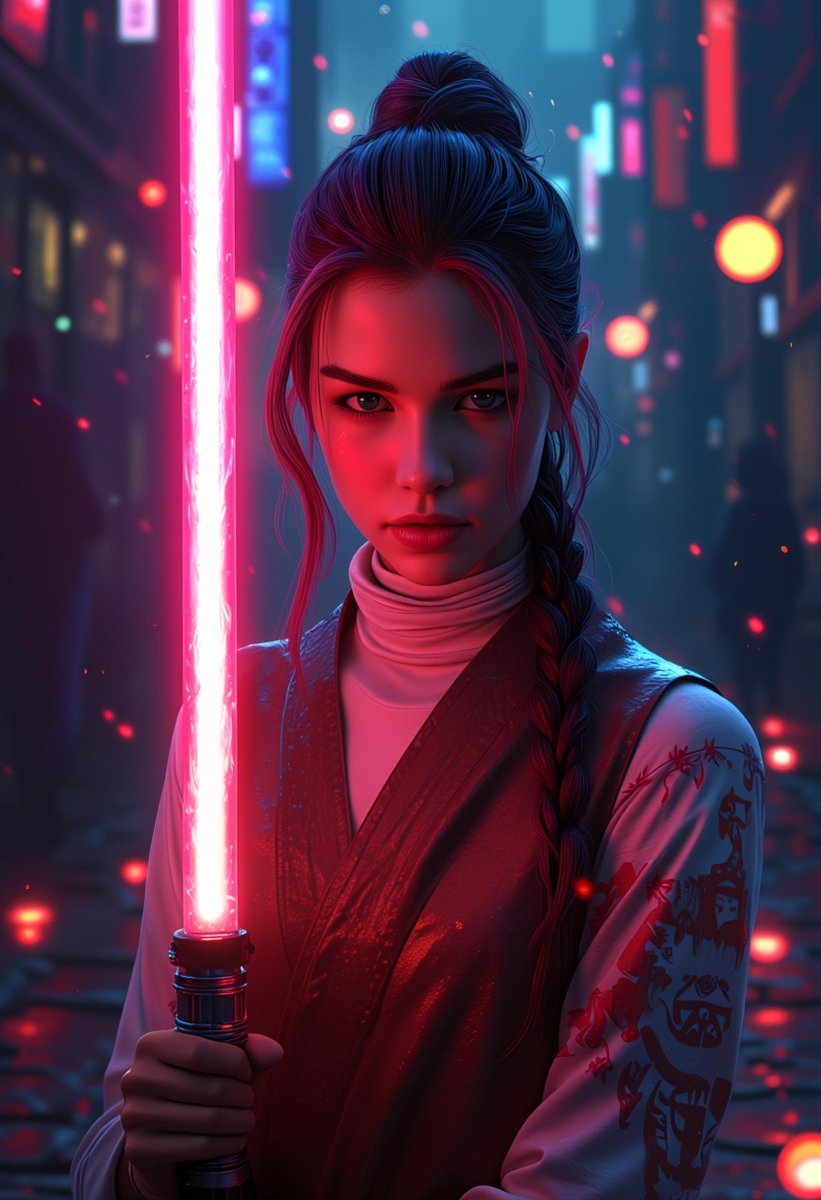 Moko1234559's tweet photo. Lightsabers 3, part 2
#lightsaber #starwars #AIArtwork #aiartgallery #AIart #aiartlove #aigeneratedimages #AIartist #aienginefluxP #magicai #aiartcommuity #aiartcreator #aigirls #aiartsociety #aidrawing https://t.co/gmb1MBW6Fi