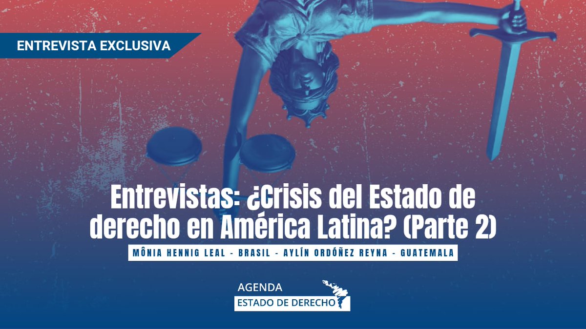 Agenda Estado de Derecho tweet media