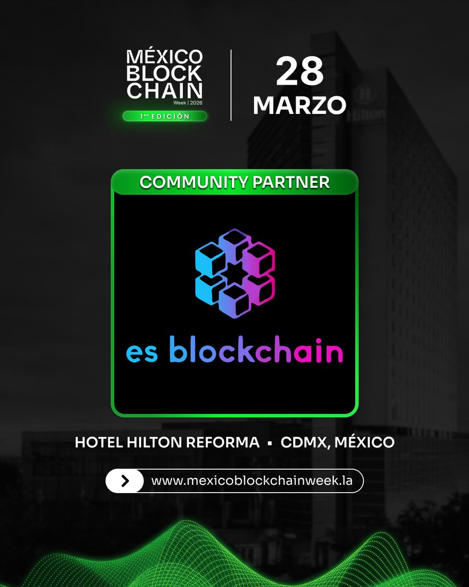 MÉXICO BLOCKCHAIN WEEK tweet media
