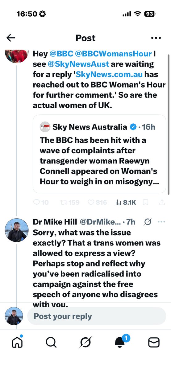 Dr Mike Hill tweet media