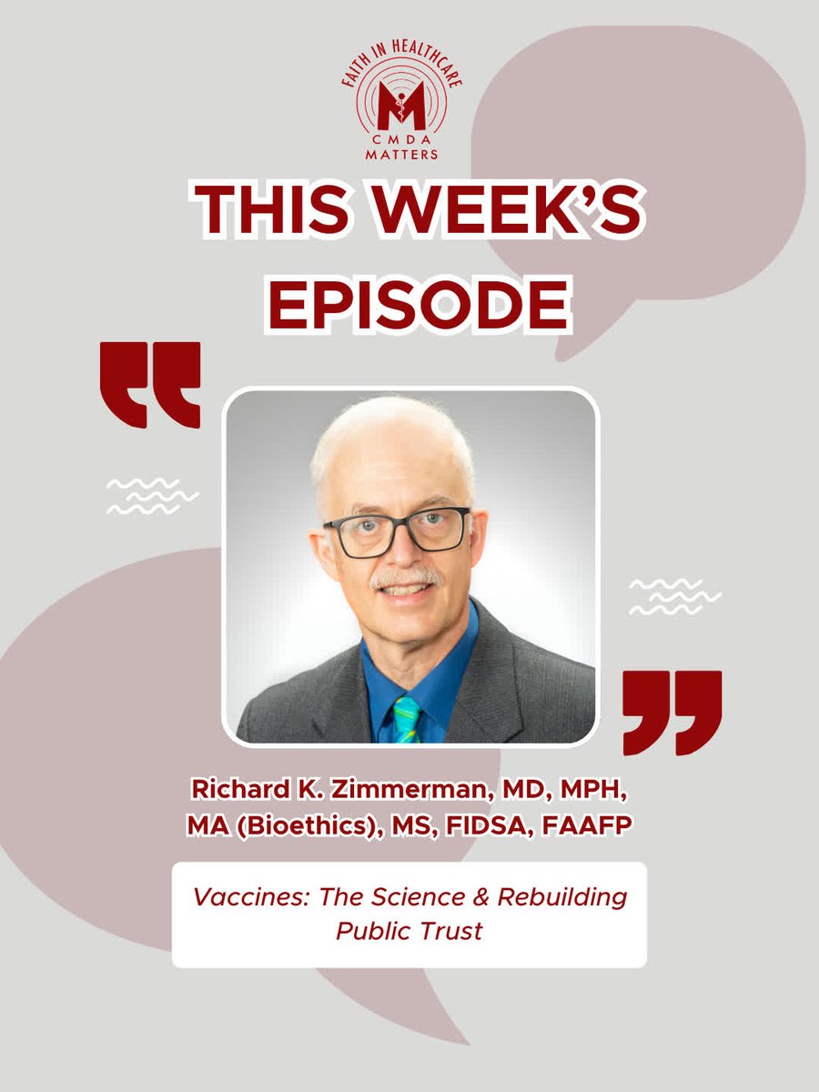 Faith In Healthcare: The CMDA Matters Podcast tweet media