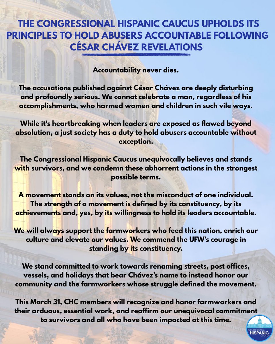 Congressional Hispanic Caucus tweet media