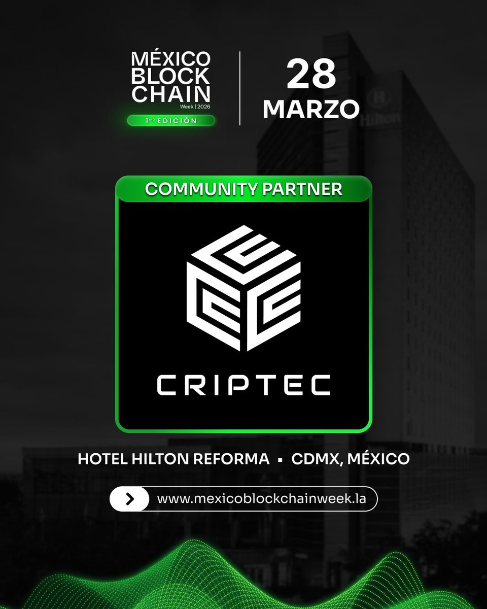 MÉXICO BLOCKCHAIN WEEK tweet media