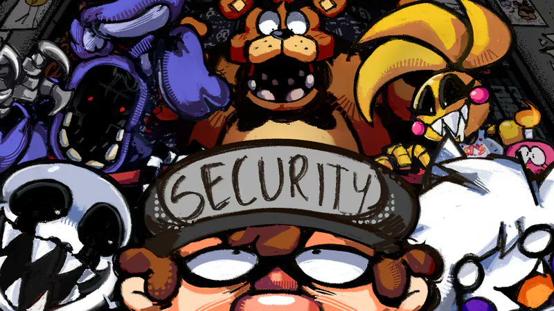 Dingleson67's tweet photo. If I had a nickel for every FNaF related project that decided to randomly switch to a 3d artstyle for its final boss, i would have two nickels which isn't a lot but it's odd considering it only happened twice https://t.co/mJBNdItCsS