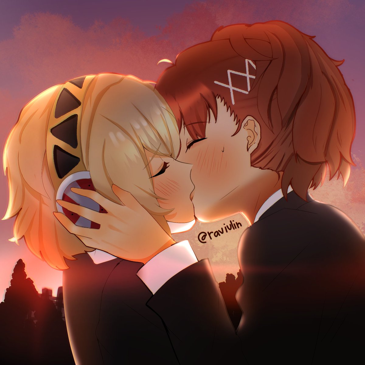 finished this #hamugis art!🩷

check the reply for the OG version!
#VGen #VGenComm #VGenArtist