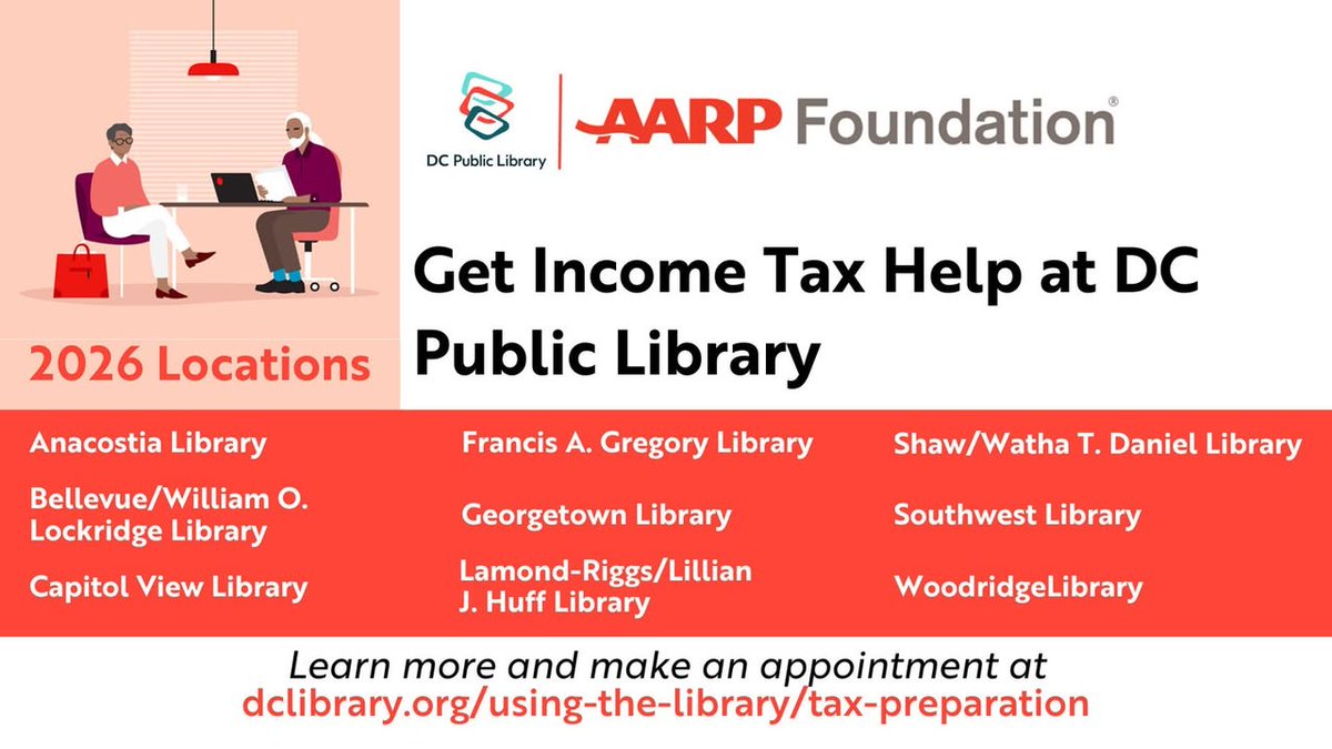 DC Public Library tweet media