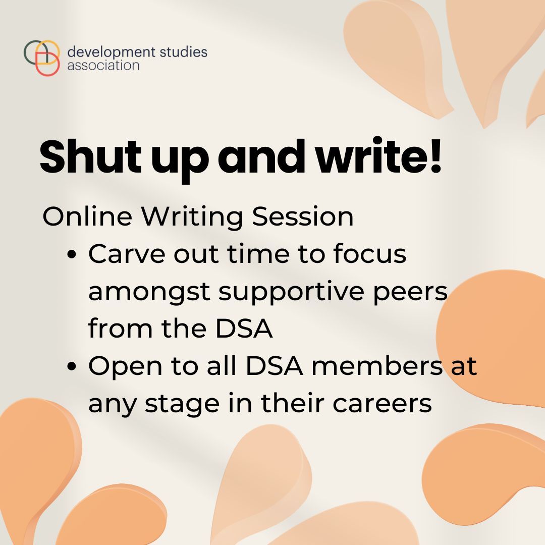 Development Studies Association tweet media