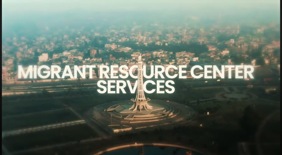 Migrant Resource Centre - Pakistan tweet media