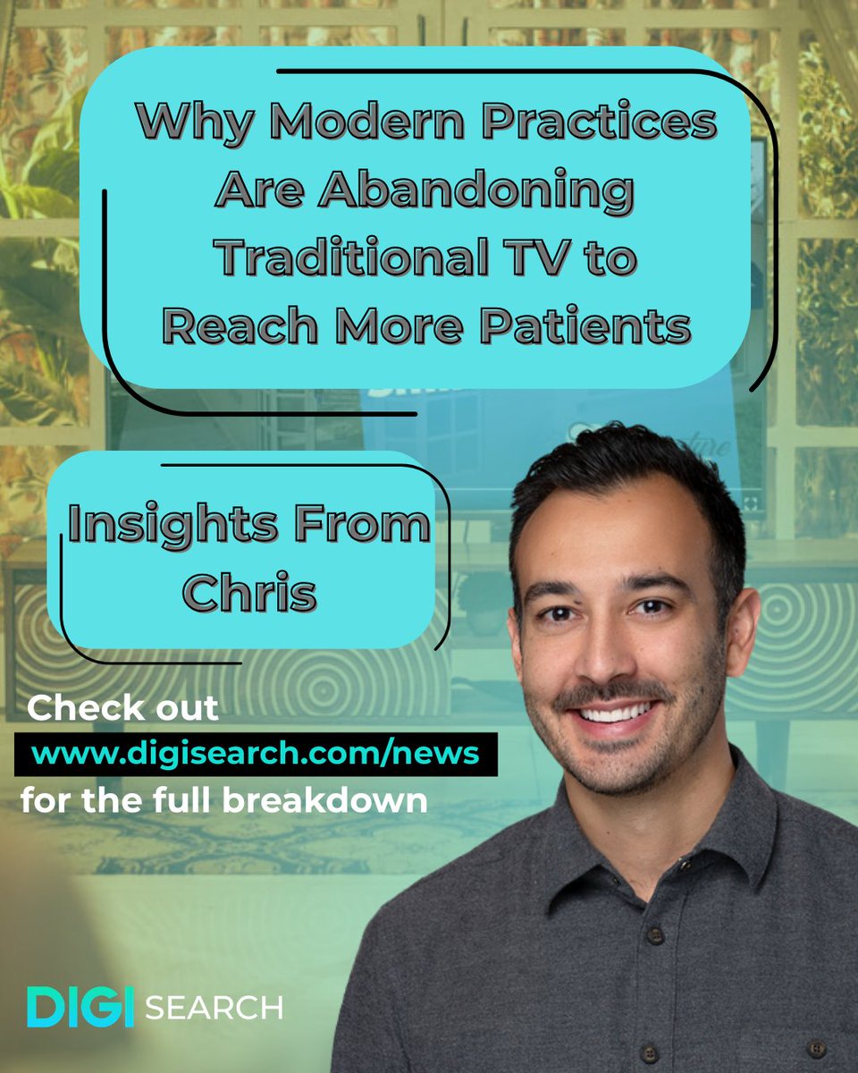 digisearchinc's tweet image. Traditional TV ads are built on waste. NextGen TV™ is built on results. Learn how to get more dental patients by owning the living room: digisearch.com/why-modern-pra… #NextGenTV #DentalGrowth #DIGISearch