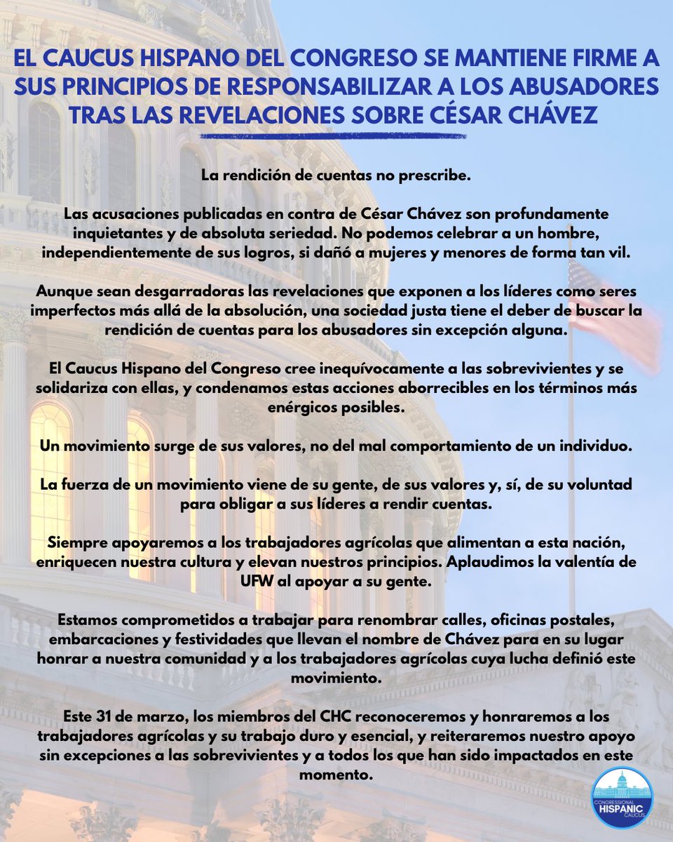 Congressional Hispanic Caucus tweet media