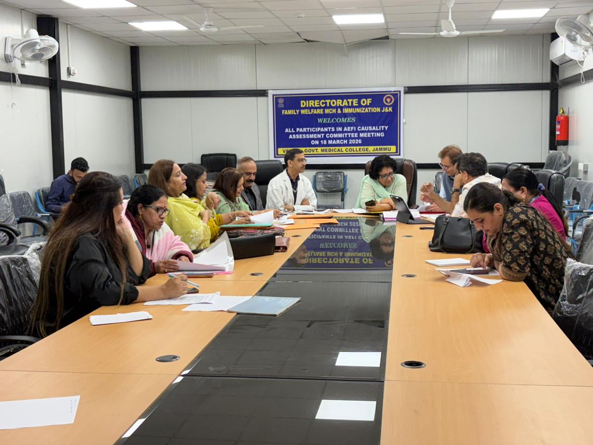Directorate of Family Welfare, MCH & Imm. J&K tweet media