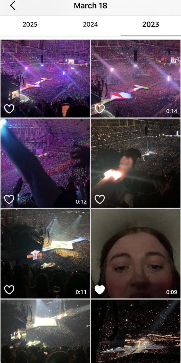 It may be March 18th but it’ll never be March 18th opening weekend of #TSTheErasTour again <a href="/taylorswift13/">Taylor Swift</a> <a href="/taylornation13/">Taylor Nation</a>