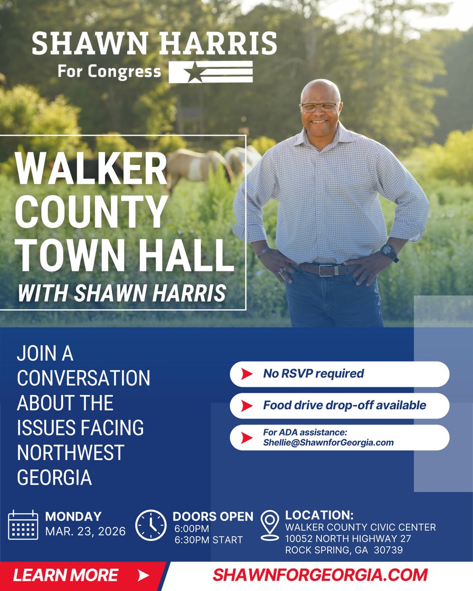 Shawn Harris for Congress tweet media