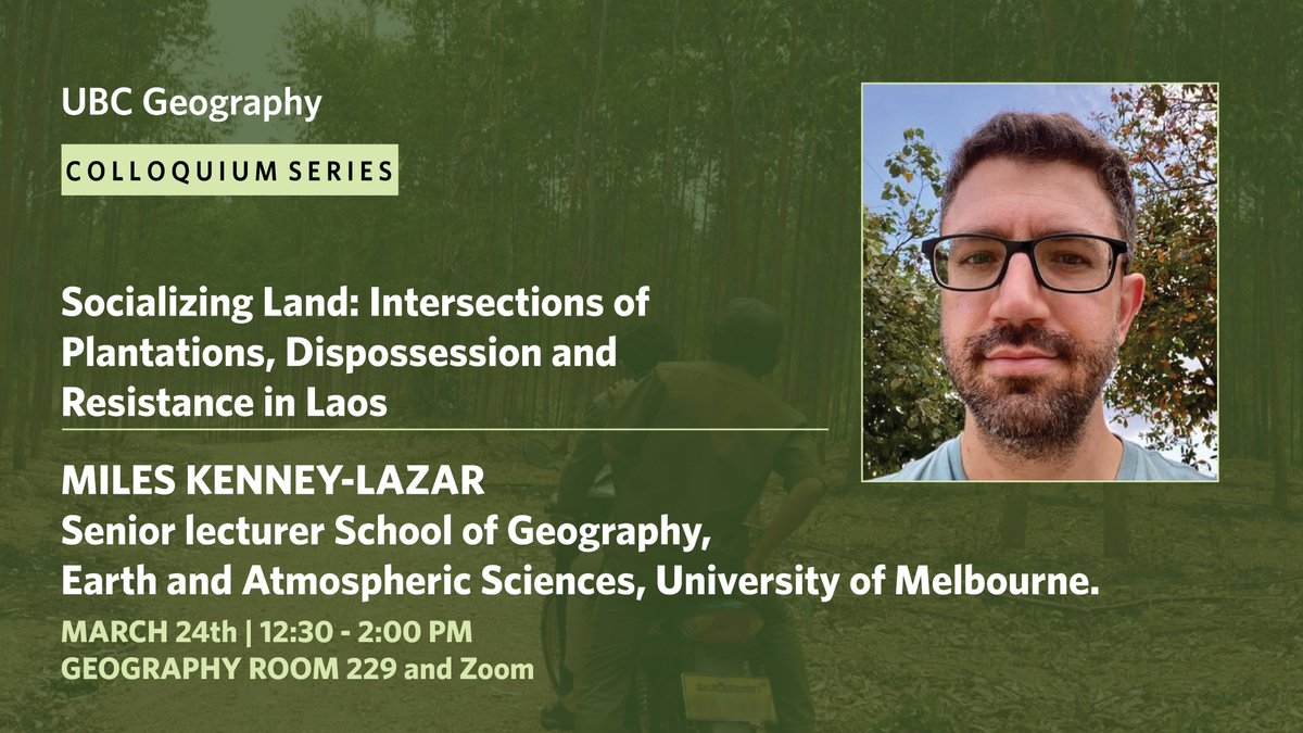 UBC Geography (also at @ubcgeography.bsky.social) tweet media