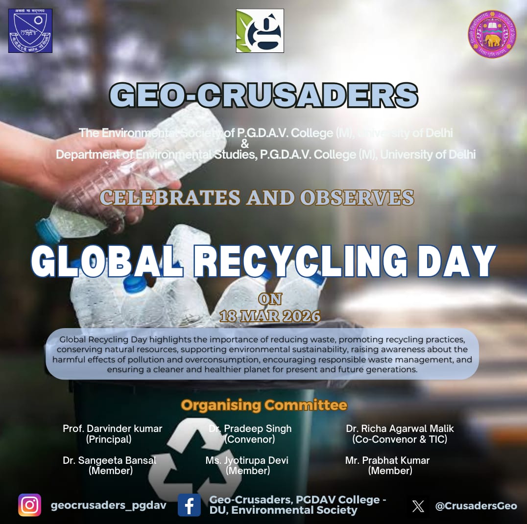 CrusadersGeo's tweet photo. This day reminds us that small actions can lead to big change. By making conscious choices and spreading awareness, we can turn waste into opportunity and build a greener world
#GlobalRecyclingDay #RecycleForFuture #GoGreen #SustainableLiving #SaveEnvironment https://t.co/fim6qBTquu