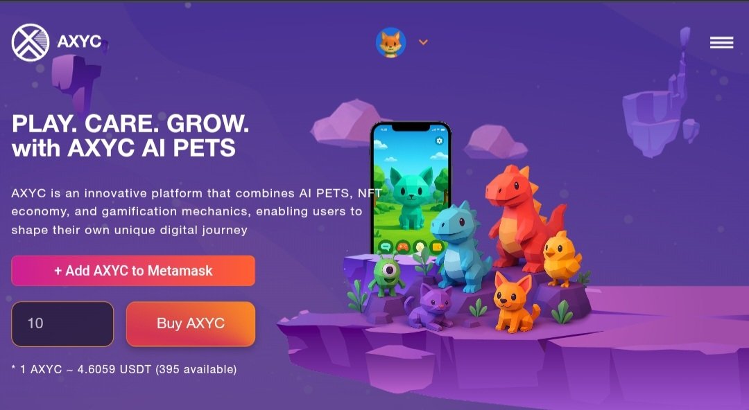 okezienedum's tweet photo. Most games are built on fixed mechanics, once you learn the pattern, that’s it.

But what if the gameplay itself could evolve with you?

That’s the gaming mechanism behind #AXYC, a system designed to combine AI behavior, player interaction, and on-chain rewards into one dynamic loop.

At the center of it all are AI-powered pets, not static characters, but adaptive companions that can learn from gameplay, improve performance, and respond to how you play.

Here’s how the mechanism flows:

🐾 AI Pet Interaction

Players own and interact with AI pets that evolve over time, influencing performance across different games.

🎮 Multi-Game Integration

From Arena battles to Runner and Match-3 puzzles, each game contributes to your pet’s growth and overall progression.

🧠 Adaptive Learning System

Your pet doesn’t just level up, it learns patterns, adapts strategies, and becomes more efficient the more you play.

🪙 Reward Layer

Gameplay is tied to the $AXYC token economy, where completing tasks, winning matches, and progressing can unlock rewards.

🖼 Asset Ownership

Items, pets, and upgrades exist as NFTs, meaning players can truly own, trade, or enhance their in-game assets.

What makes AXYC stand out is how these layers connect: Play → Train → Evolve → Compete → Earn → Repeat

It transforms gaming from a one-time experience into a continuous feedback loop where your AI companion grows alongside you.

Because in AXYC, you’re not just playing a game…
you’re building an intelligent system that plays with you. 

Start your journey here: https://t.co/vXzrMnd4nZ🚀
