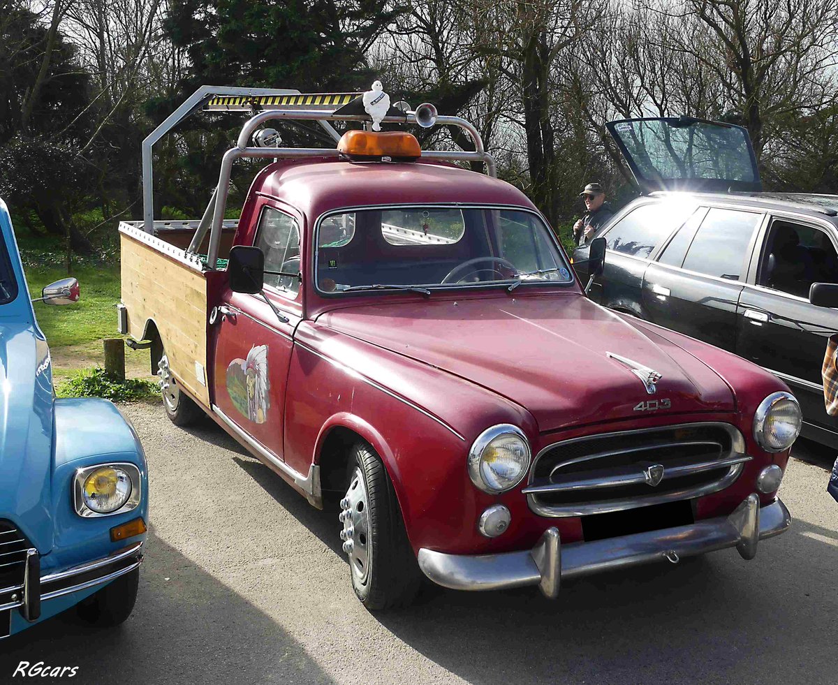 RGcars85's tweet photo. #Peugeot 403 Pick-up 🇫🇷 https://t.co/t9LqGAvy6f