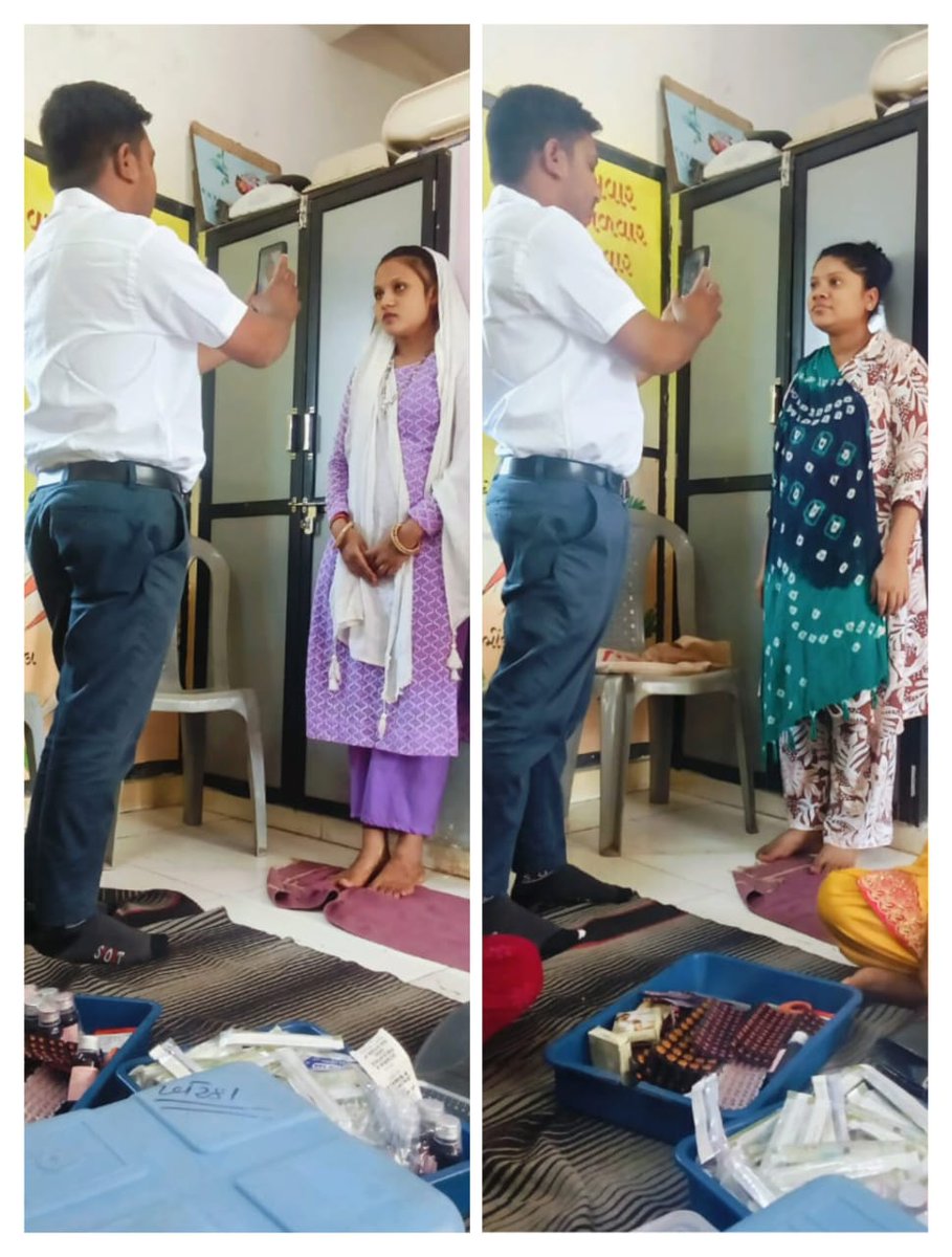 PHCKharetha's tweet photo. @PHCKharetha
#PMJAYCARD #ENROLLMENT
#MPHW
#NETRANGTALUKA
#PHCKHARETHA
#AAMKHARETHA https://t.co/LjLXtVdN6E