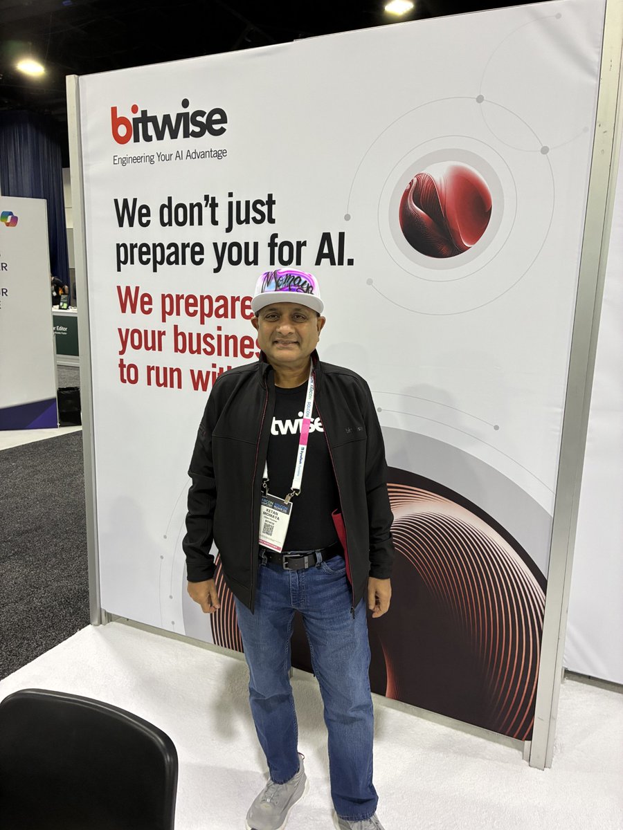 Bitwise_Updates's tweet photo. Personalized hats are flying off the shelves at #FABCON2026 🎩

Stop by Booth #409 to grab yours and chat with us about accelerating data insights with Microsoft Fabric &amp; our Fulkrum Migration Agent.

#GiveawayAlert #Fulkrum #FABCONSQLCON https://t.co/Nc8yKNix3x