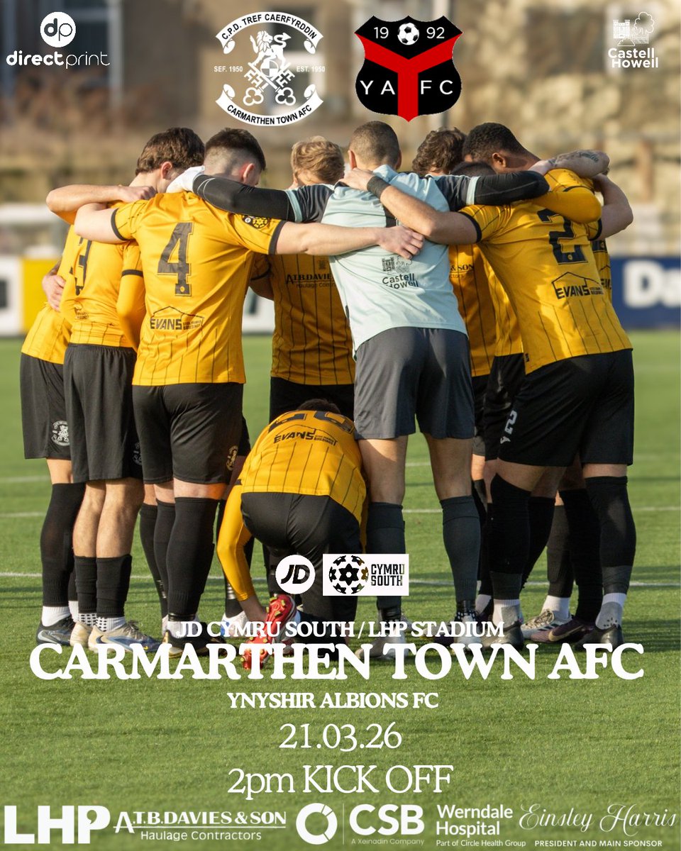 Carmarthen Town AFC 🏴󠁧󠁢󠁷󠁬󠁳󠁿 tweet media