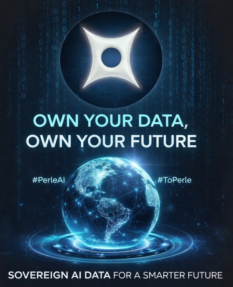 Real AI progress isn't just about the tech—it's about who owns the data behind it. Sovereign AI data means we get to keep our digital footprint while building a smarter future.

#PerleAI #ToPerle — participating in <a href="/PerleLabs/">Perle Labs</a> community campaign