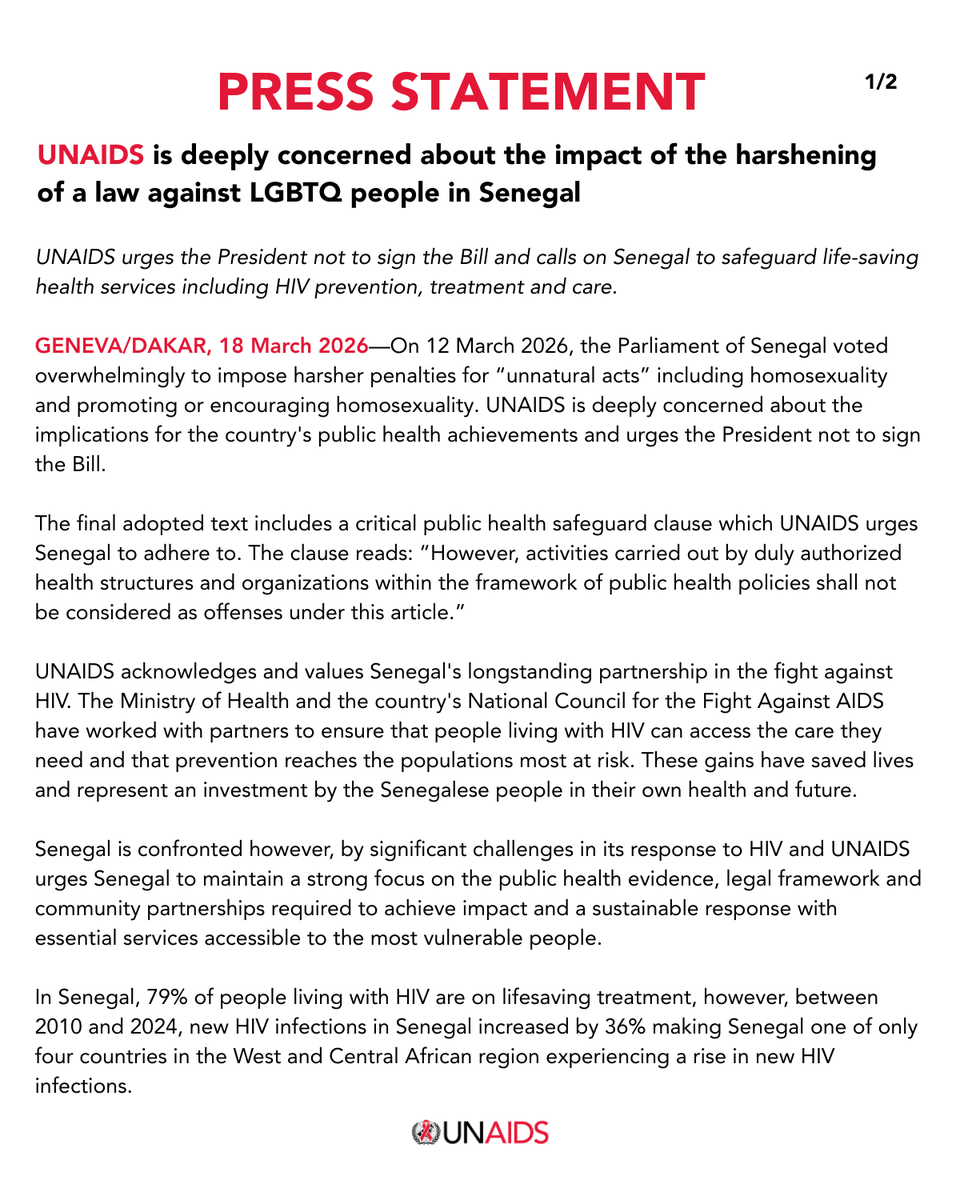 UNAIDS Global tweet media