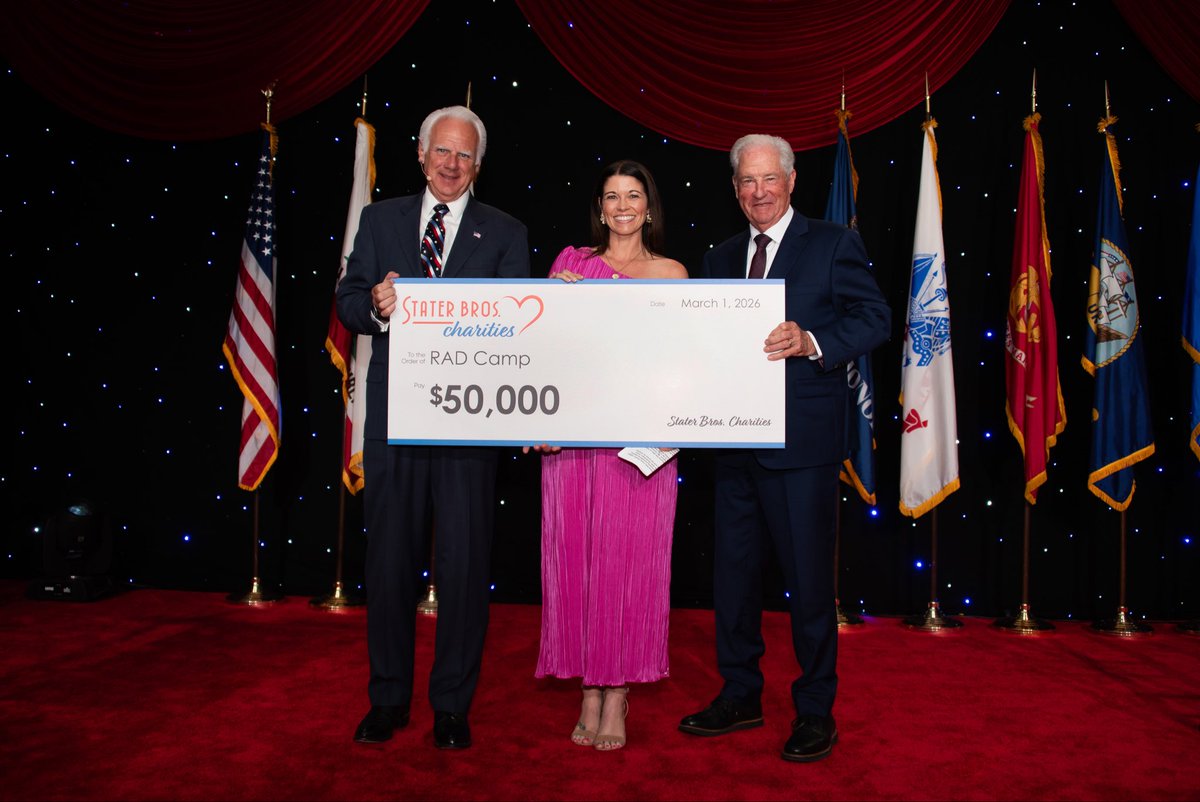 RAD Camp was honored to be recognized as one of the Heroes of the Heartland at the Stater Bros Charities Jack H. Brown Heroes Challenge Awards Banquet earlier this month. Out of many incredible organizations, five were selected for the unique and meaningful impact they make in