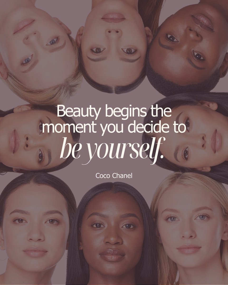 Being yourself is beautiful 💕