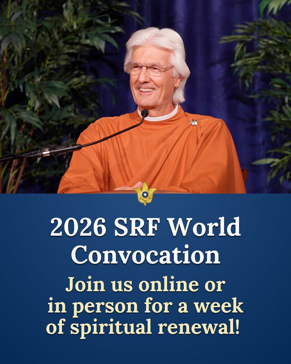 Self-Realization Fellowship tweet media