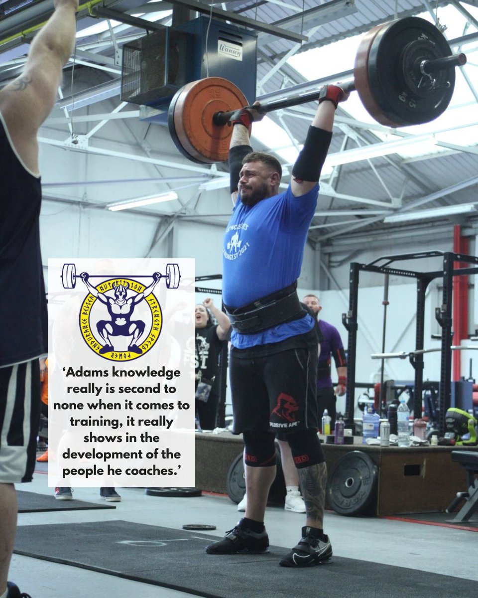 Sean:

Rugby retiree
Newcastle's Strongest
England's Strongest competitor

You don't need to be world class to be coached, just willingness to learn.