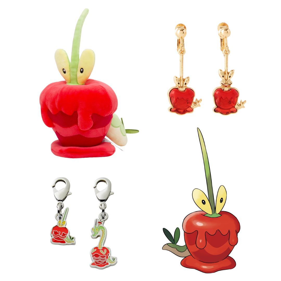 mecchaJP's tweet photo. Dipplin is a worm-like Pokémon living inside an apple, made of two wyrm-like creatures forming its head and tail. 🐛🍎✨
Check out our Dipplin goodies at the link below!
🛑 https://t.co/dqX0CWOnuK
#Pokemon #Pokedex #Dipplin https://t.co/xPTX8CyrkH