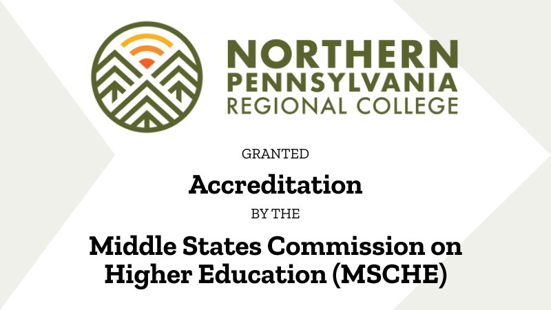 NPRCofficial's tweet photo. 🎉 WE DID IT! 🎉

We are #NPRCProud to officially announce that Northern Pennsylvania Regional College is now ACCREDITED by the Middle States Commission on Higher Education (MSCHE)✔️🙌 https://t.co/emFcdc37xR