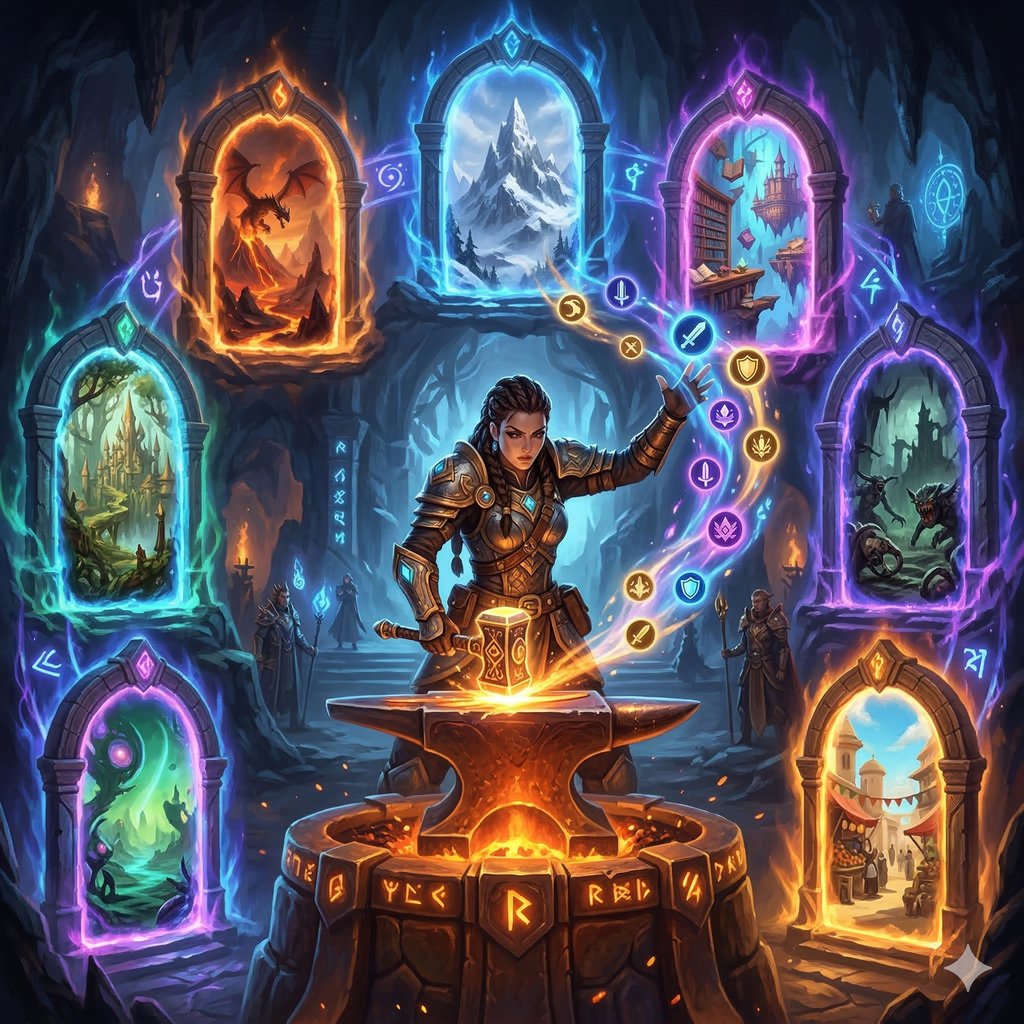 Aura Forge tweet media