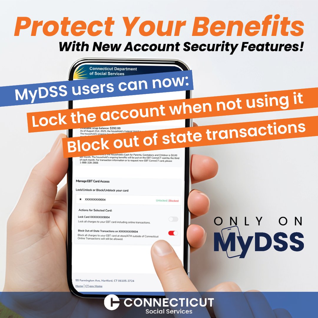 CT Dept. of Social Services tweet media