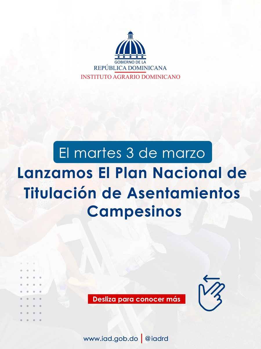 Instituto Agrario Dominicano (IAD) tweet media